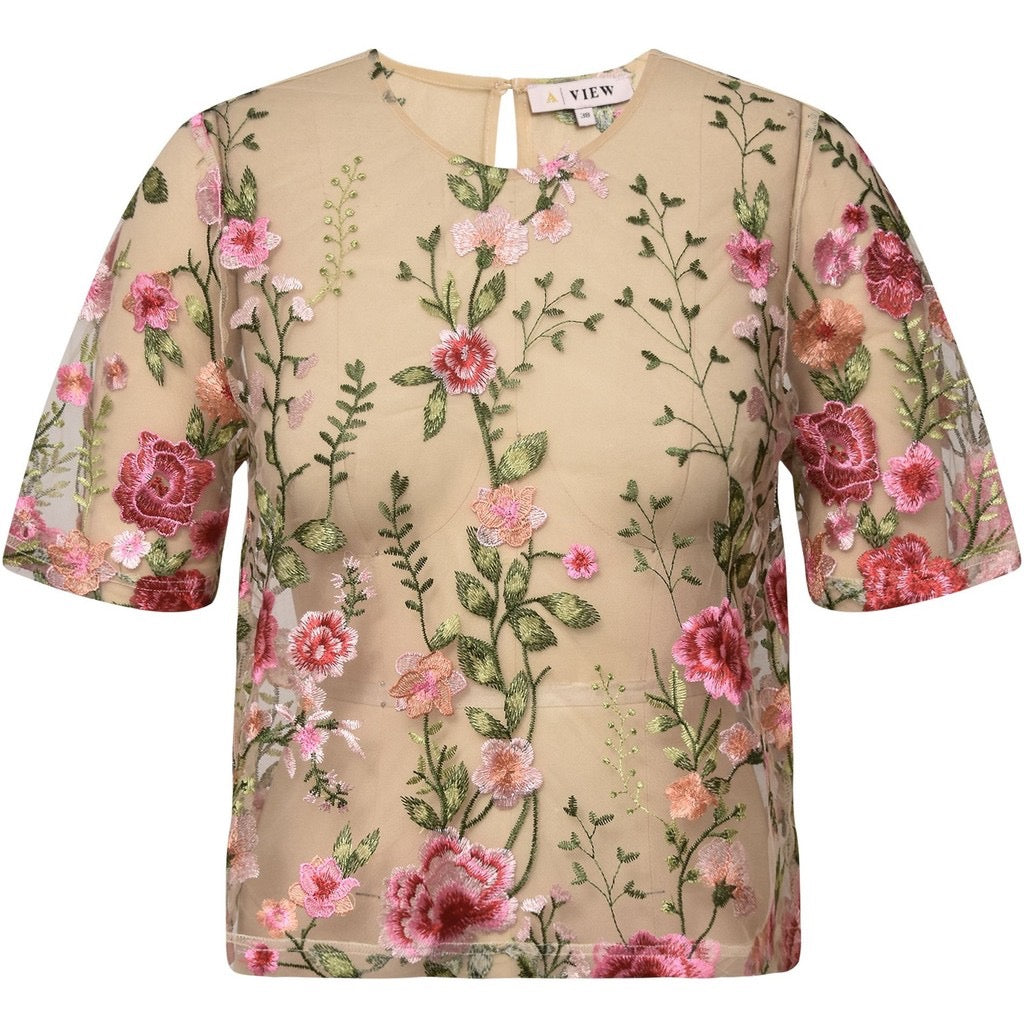 Fuschia blouse