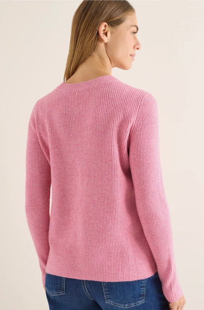 Cosy rib-mix sweater Rosa