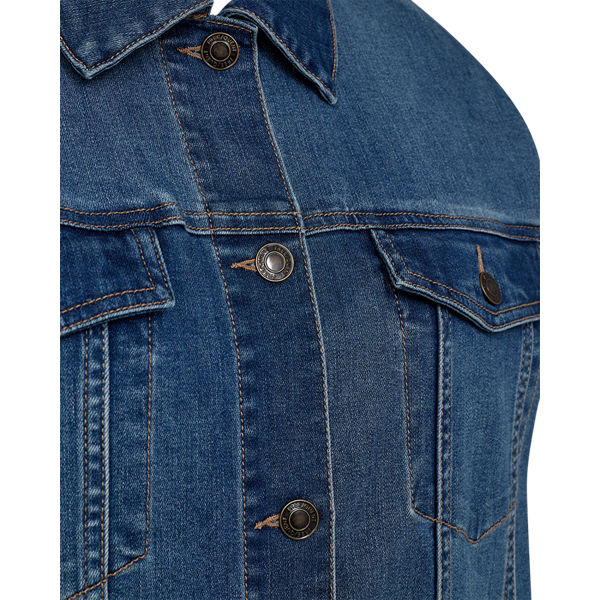 FQROCK-JACKET Medium Blue Denim