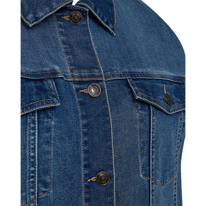 FQROCK-JACKET Medium Blue Denim