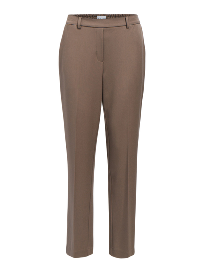 Objlisa Mw Straight Pant Noos Mellomgrå