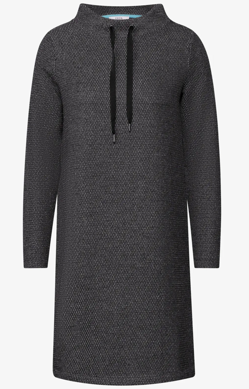 BOUCLE DRESS Svart