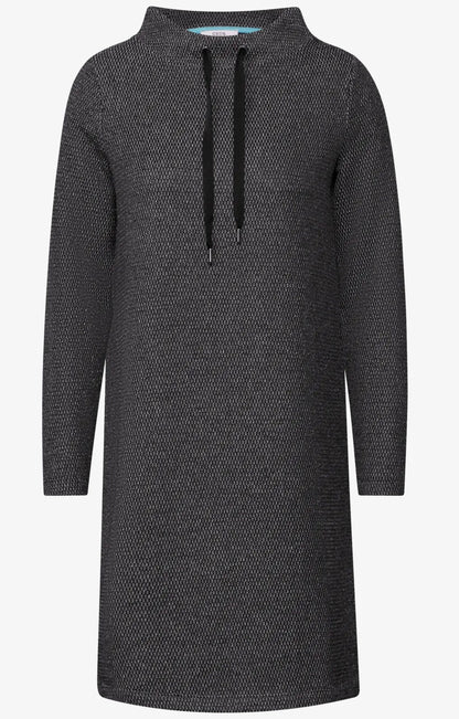BOUCLE DRESS Svart