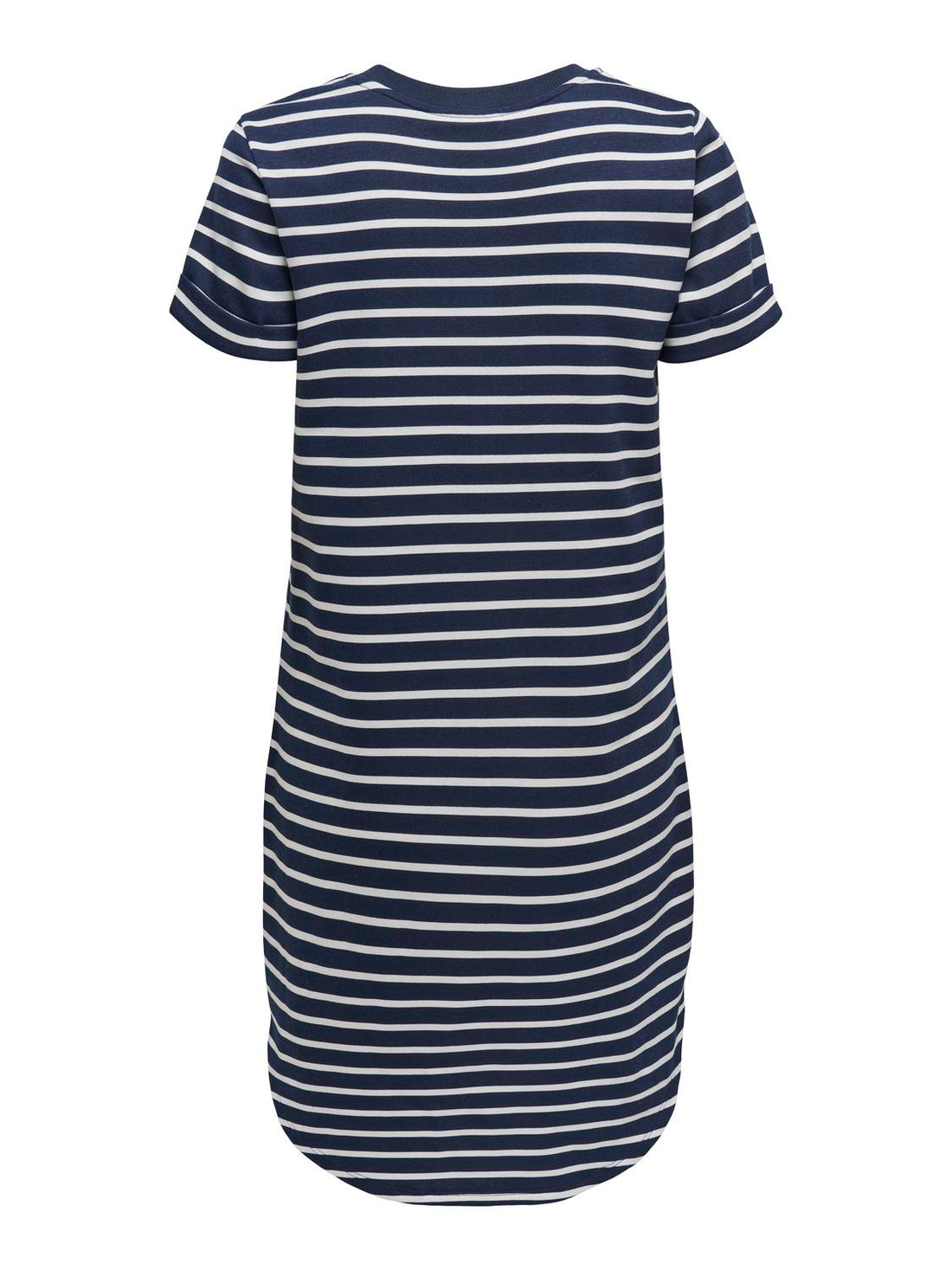 JDYIVY NEW S/S AOP SWEAT DRESS JRS ATK Mørkeblå