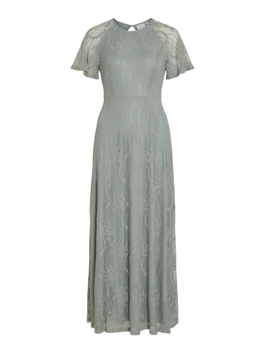VIFEMMA S/S LACE DRESS - NOOS Grønn