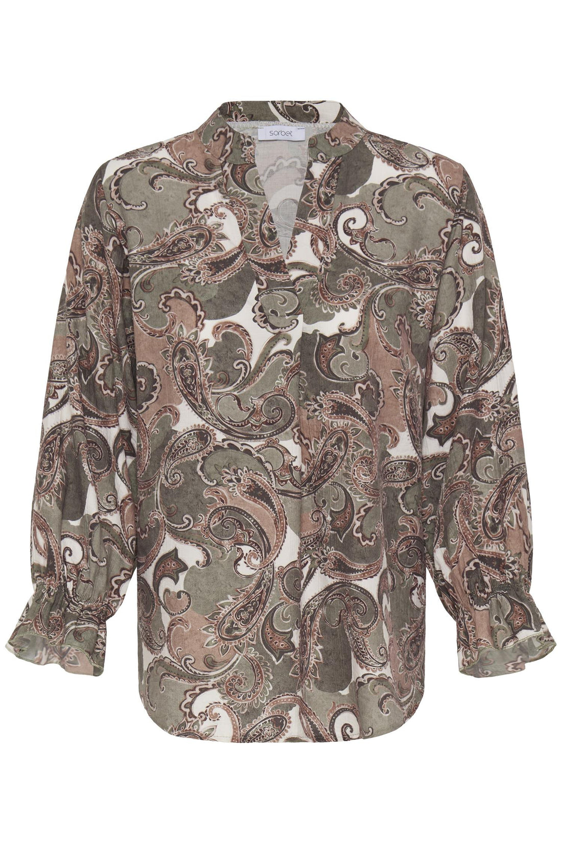 Sbgohar Blouse Dusty Olive
