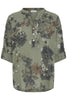 Sbalexia Fl Blouse Dusty Olive