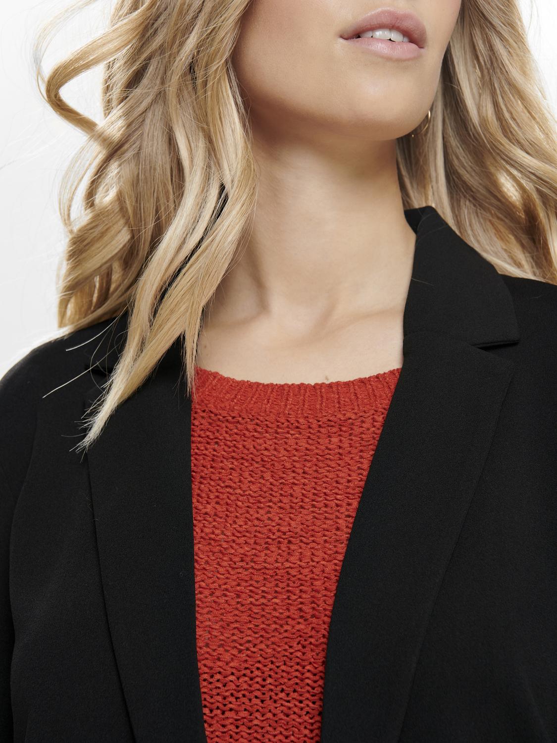 JDYGEGGO LIFE L/S BLAZER JRS NOOS Sort