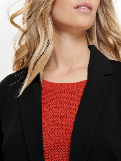 JDYGEGGO LIFE L/S BLAZER JRS NOOS Sort