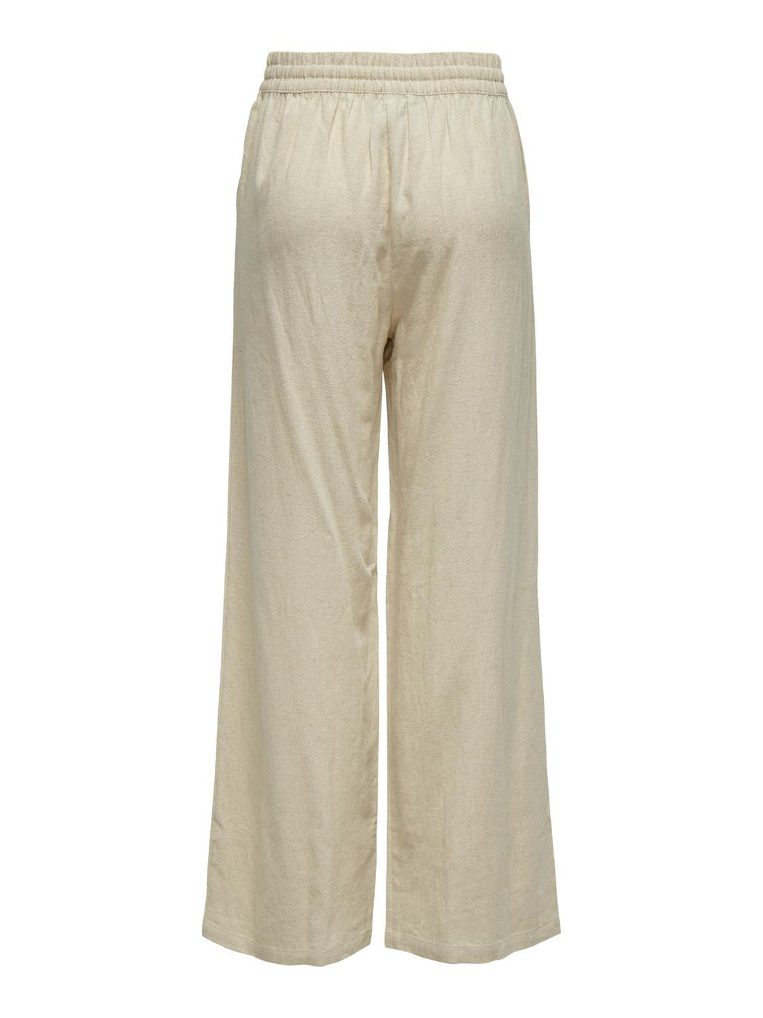 JDYSAY HW LINEN WIDE PANT WVN NOOS Beige