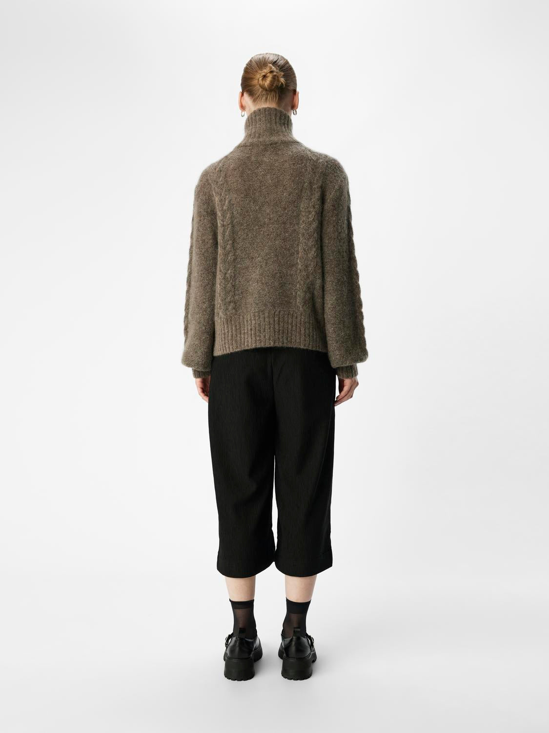 Objnete Lo Knit Cardigan Noos Mellomgrå