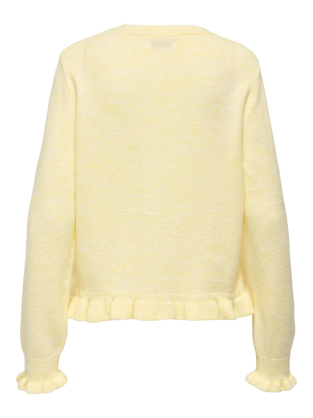 JDYLETTY L/S ON FRILL CARDIGAN KNT NOOS Lysegul