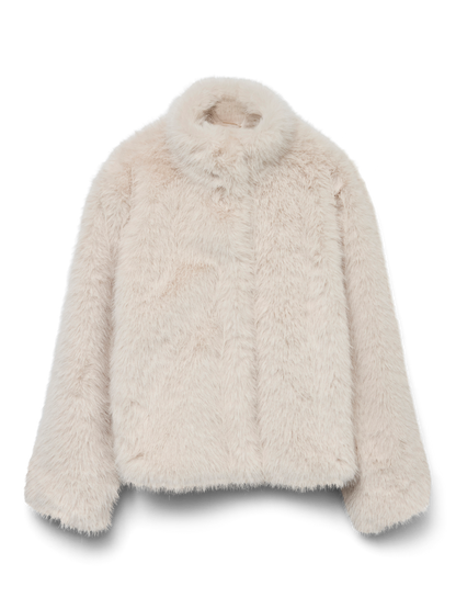 Vmmonroe Short Jacket Noos Lysegrå