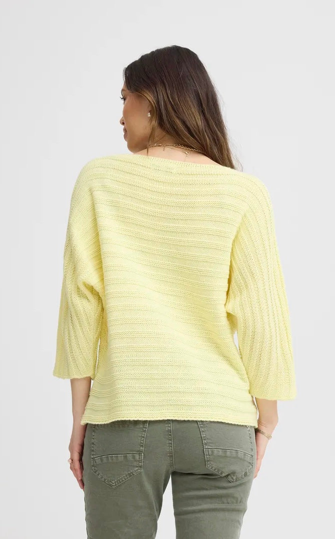 SBSANDRINA KNIT  BLOUSE Lysegul