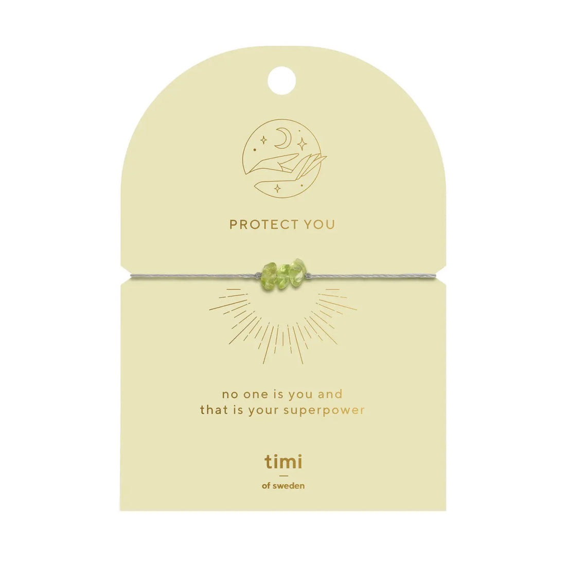 Protect You Peridot Bracelet