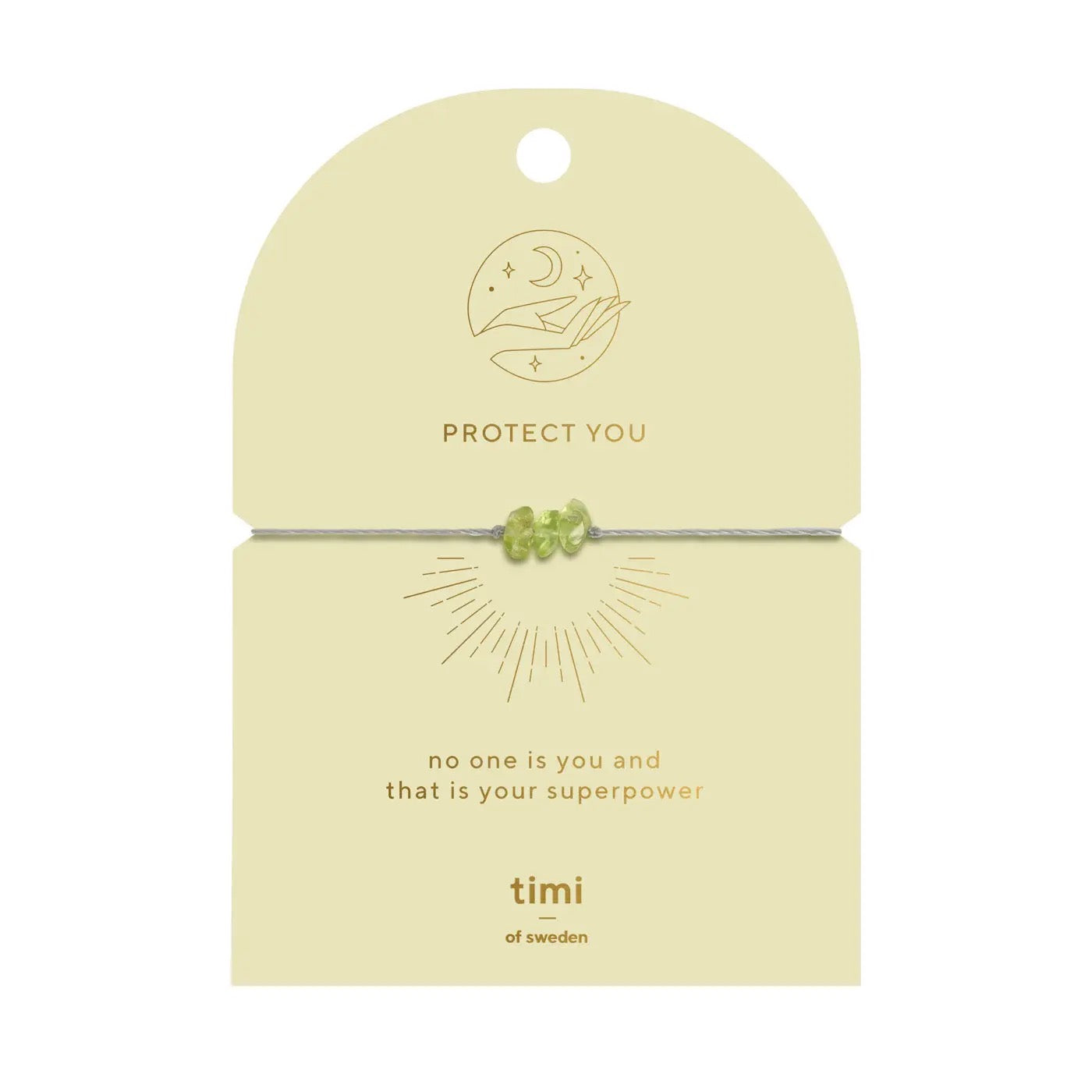 Protect You Peridot Bracelet