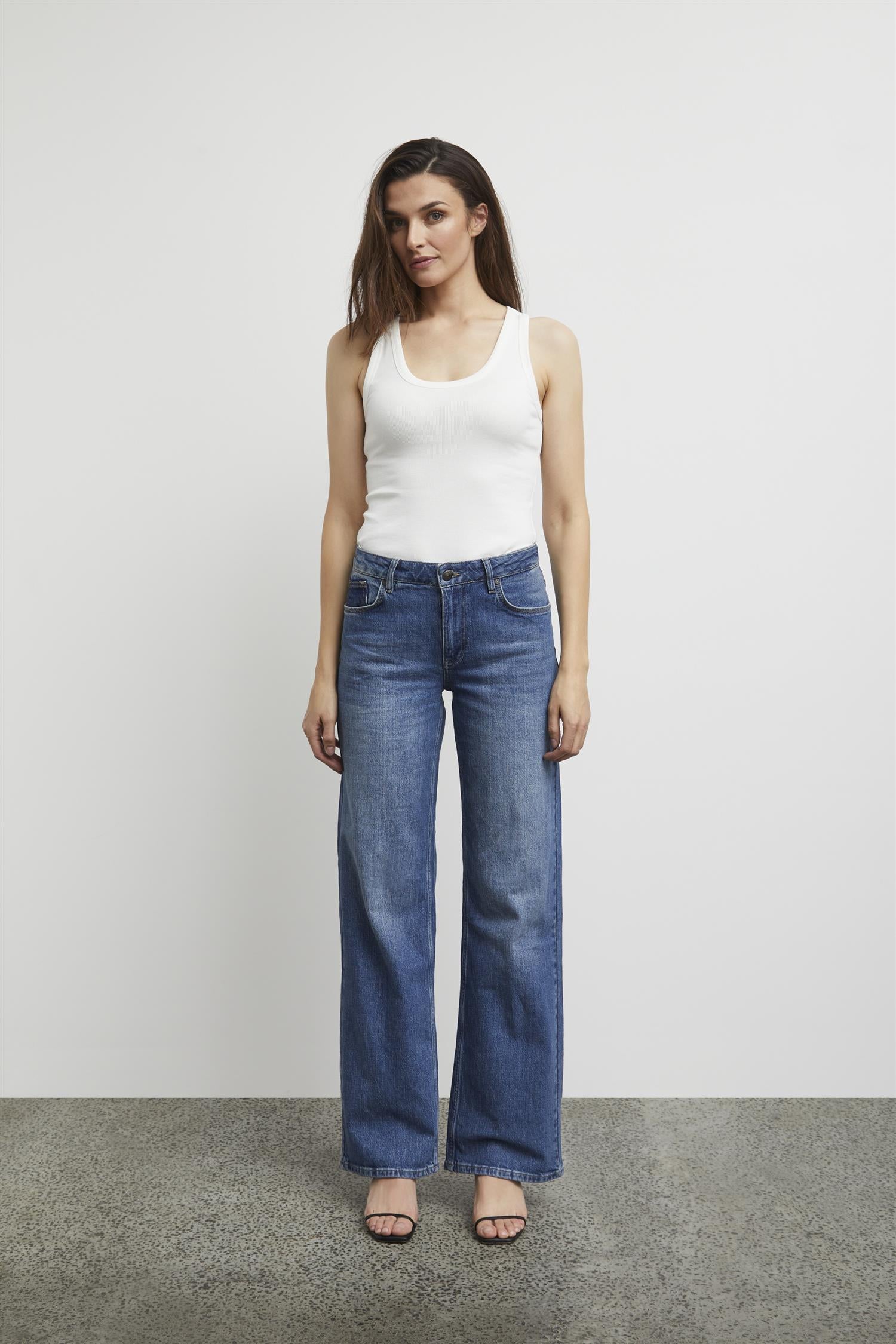 Pzvega uhw jeans wide leg