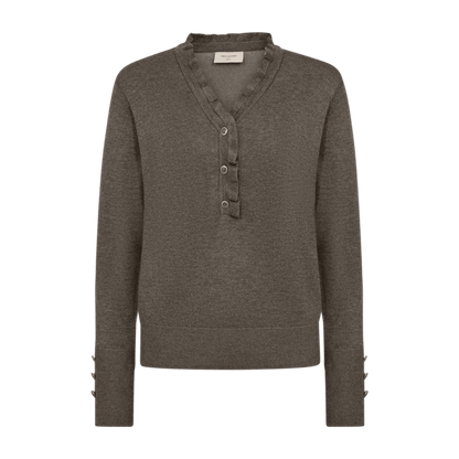 FQKATIE-PULLOVER Brun