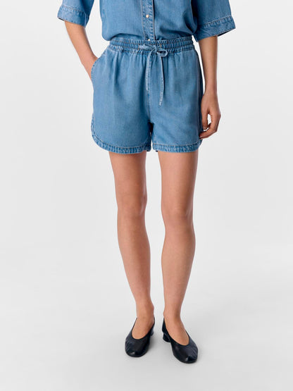OBJFRAME RE MW SHORTS NOOS Lyseblå