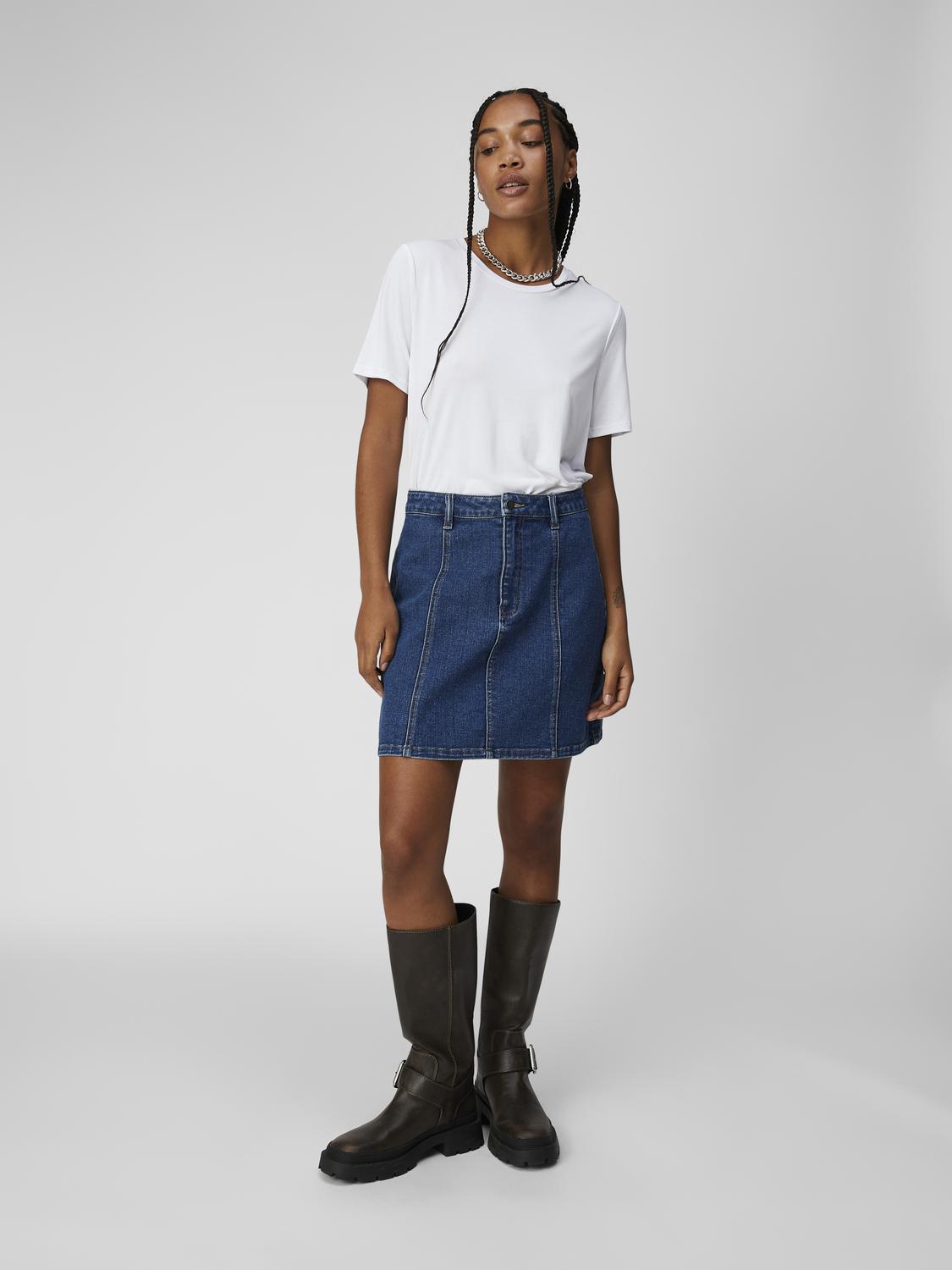 OBJANNIE S/S T-SHIRT NOOS Hvit