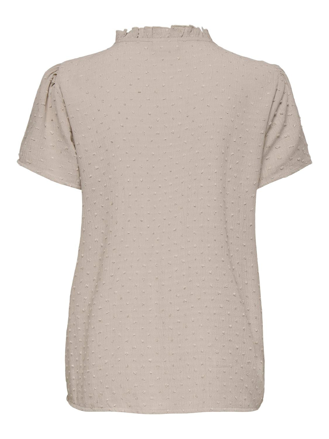 JDYLIMA LIFE S/S TOP WVN NOOS Lysegrå