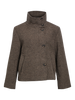 Objriki Re Short Jacket Noos Mellomgrå
