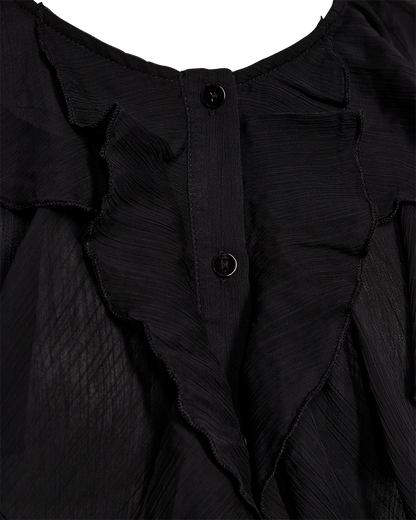 FQDITTE-BLOUSE Svart