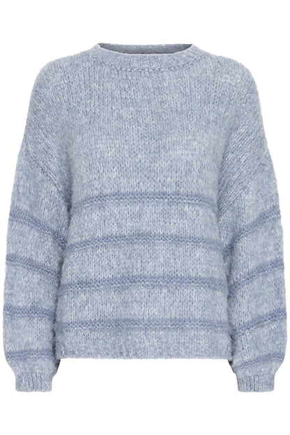 Sbgulmina Knit Blouse Jeans Blue