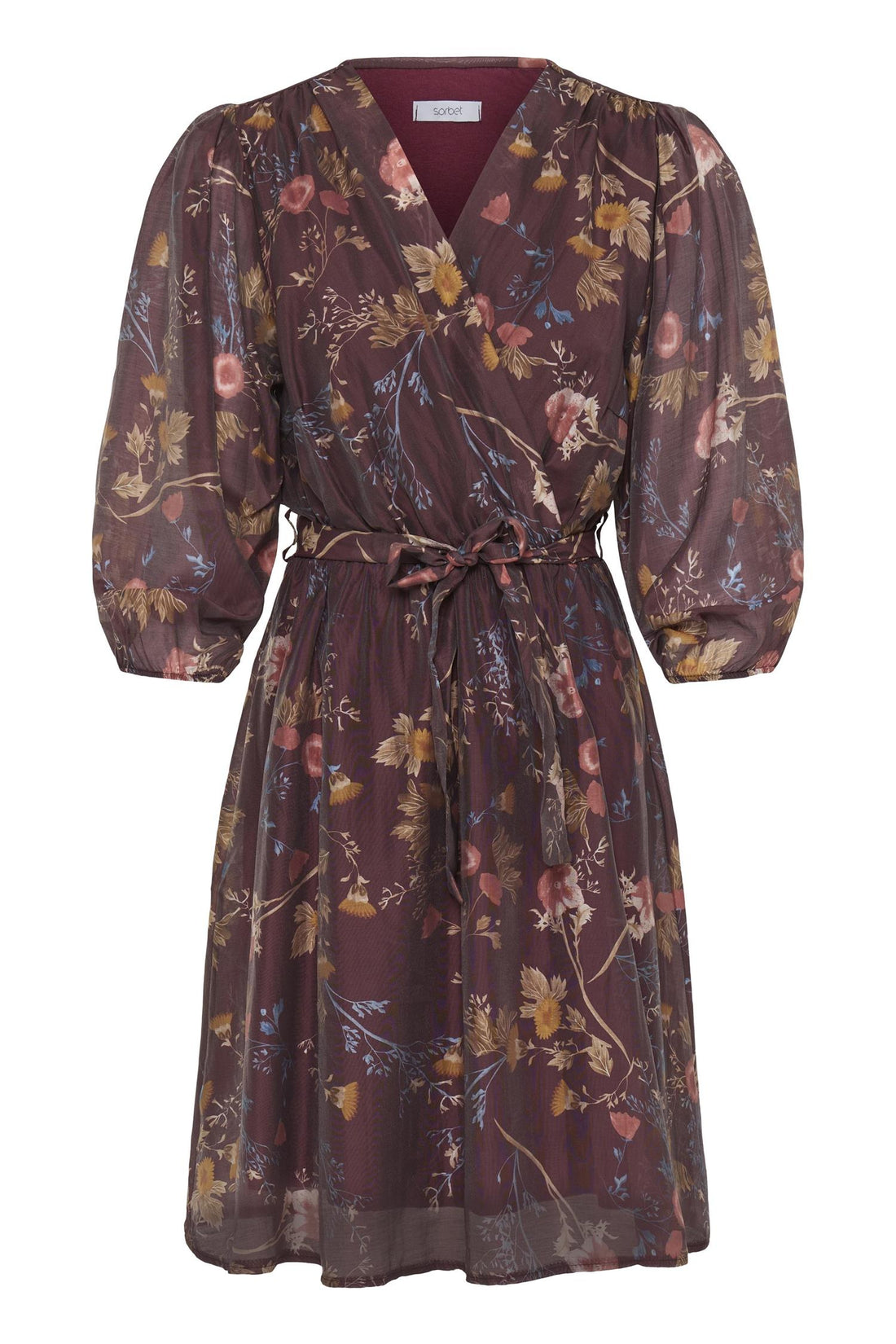 Sbleyia Short Dress Cabernet