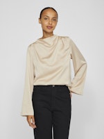 VILUTTO HIGH NECK TOP/R Cement