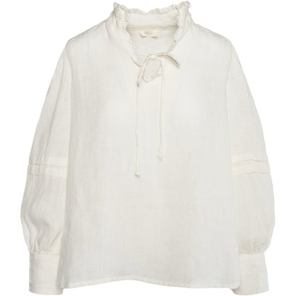 SARI Linen Blouse Hvit