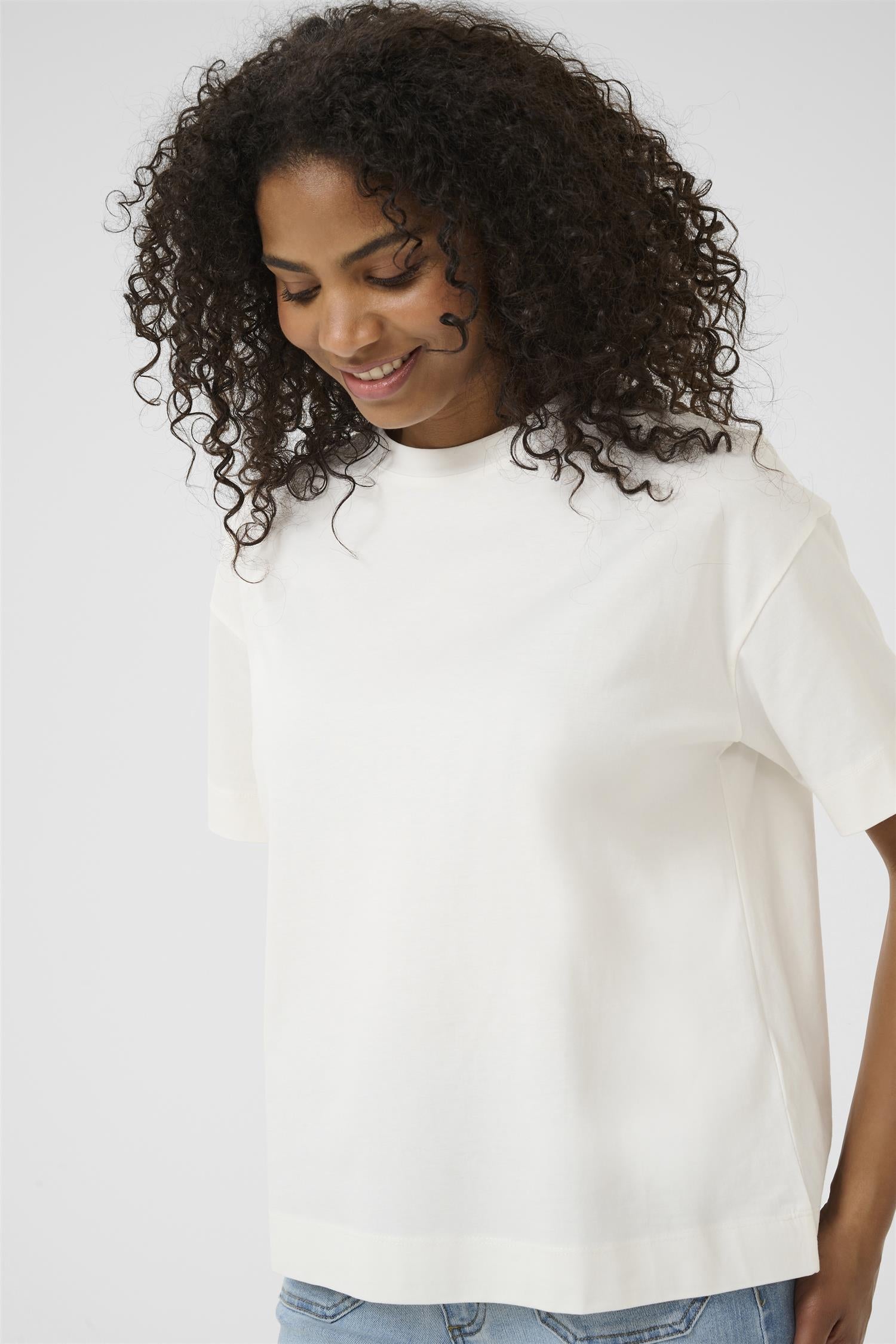 Katomina T-Shirt Chalk
