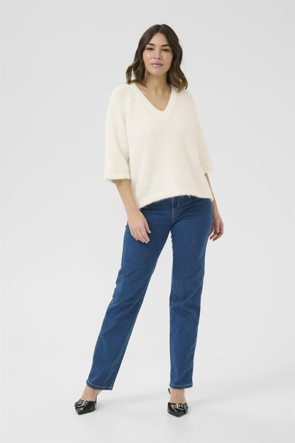 KaEMILIE v-neck pullover Offwhite