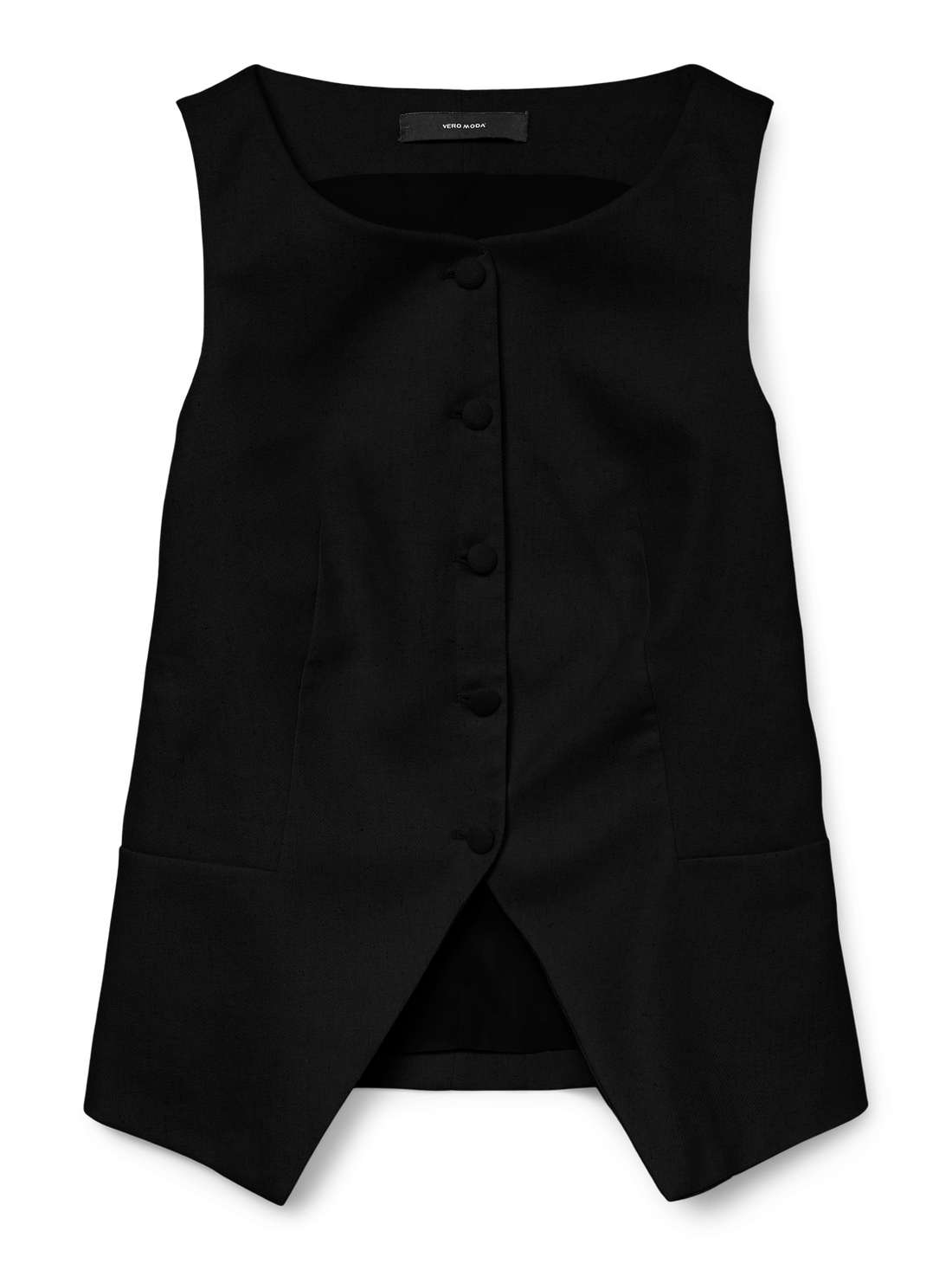 VMFLORENCE SL WAISTCOAT Sort