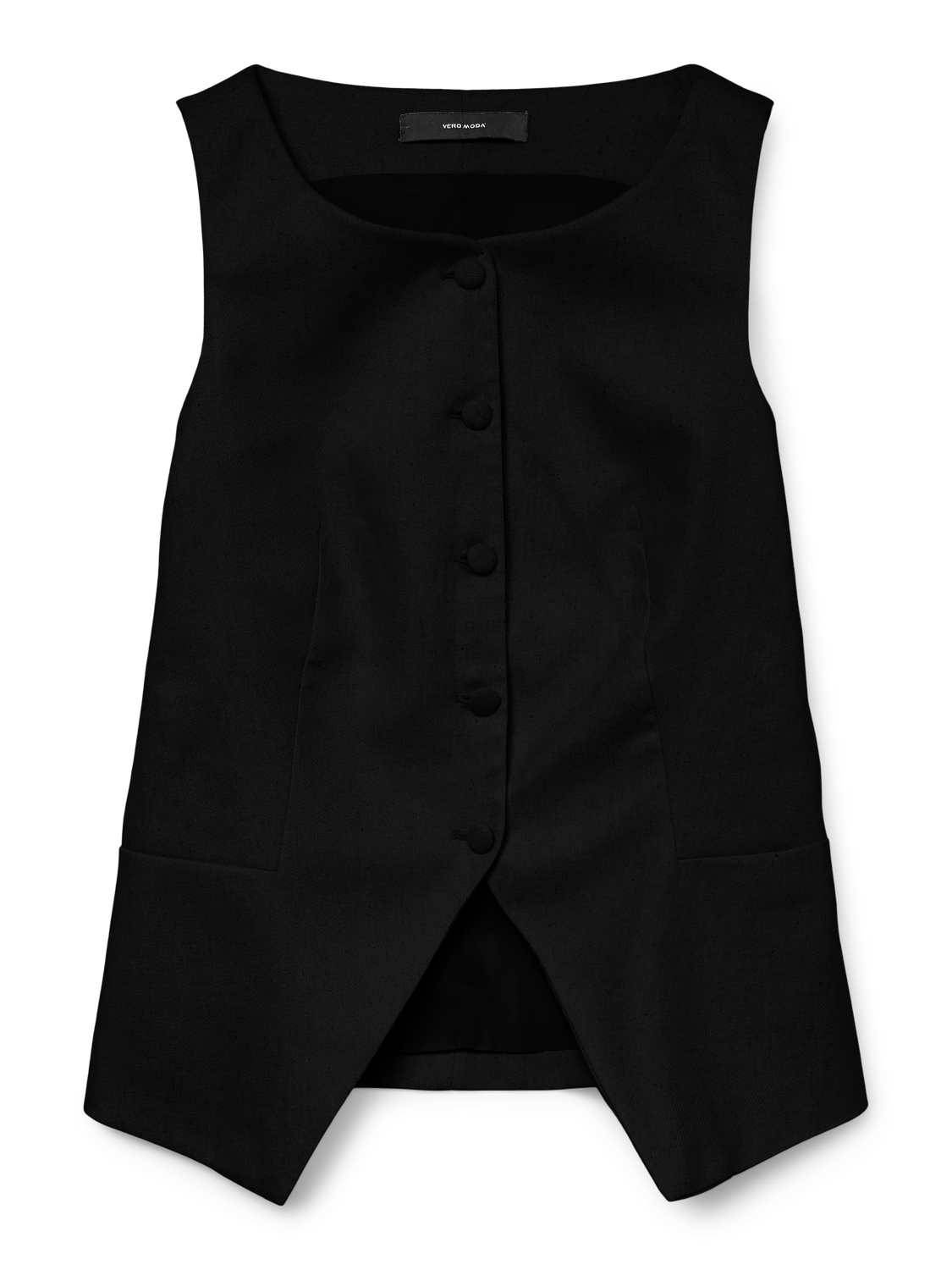 VMFLORENCE SL WAISTCOAT Sort