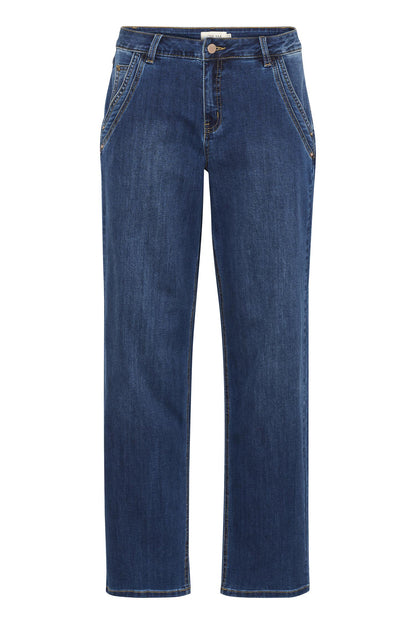 Crbree Jeans - Baiily Fit Ottawa Dark Medium Blue Denim