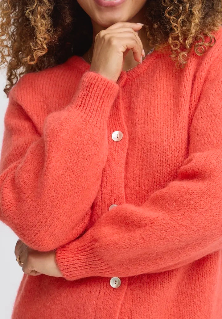 SBGULVIG KNIT CARDIGAN Coral