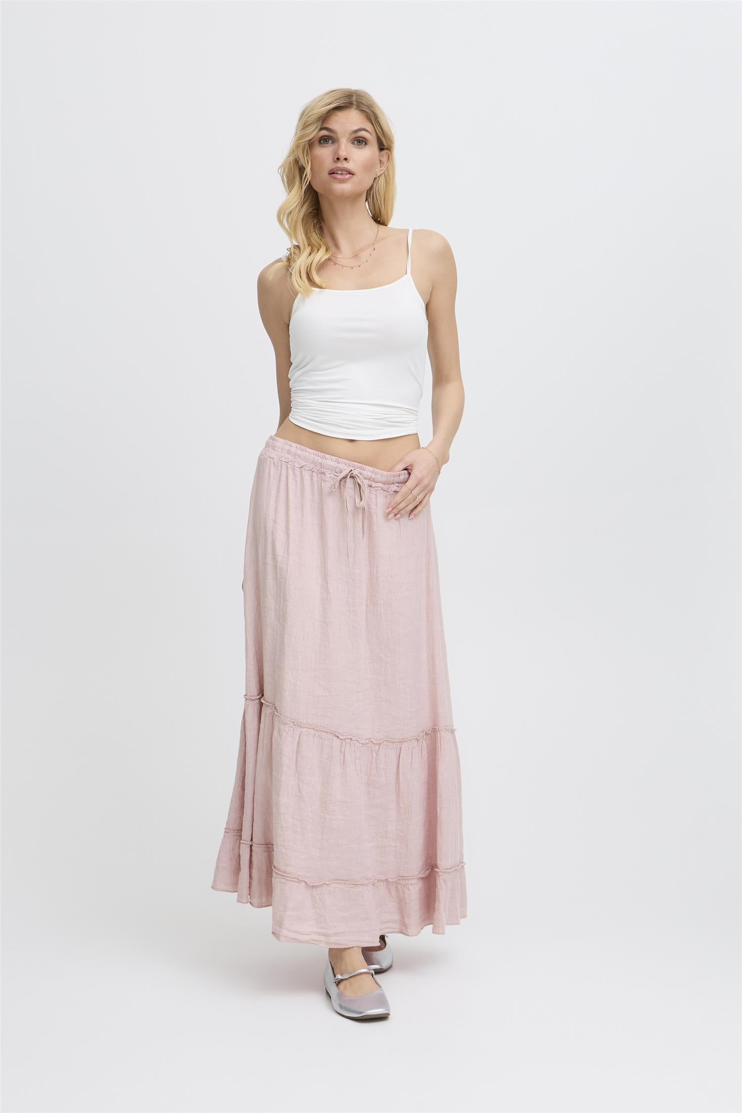 SBFONTANELLE SKIRT Rose Smoke