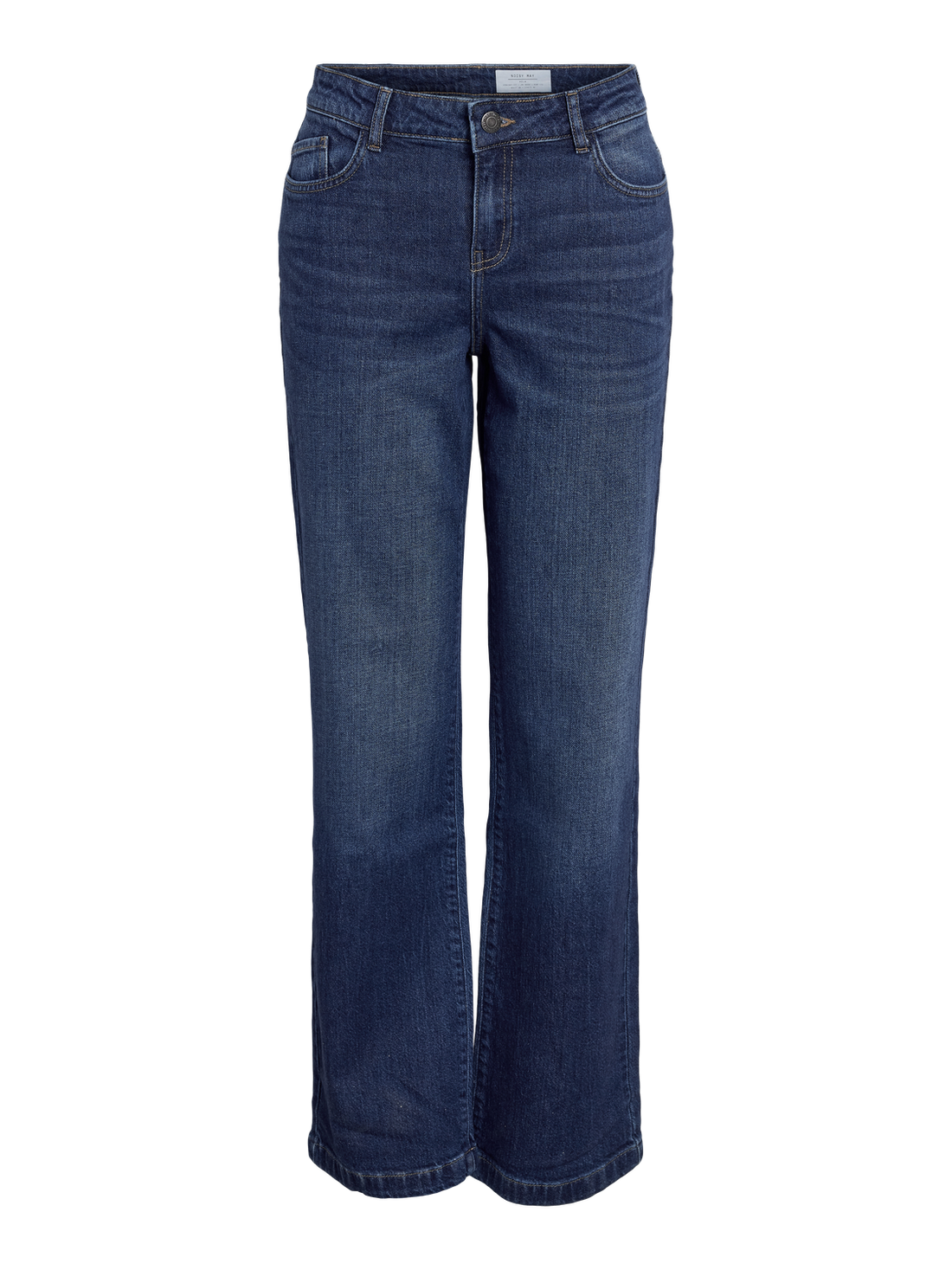 NMNILA LW WIDE JEANS AZ422DB S* Mørkeblå
