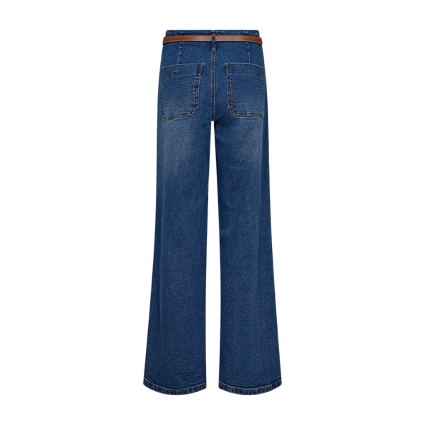 FQSALLA-PANT Medium Blue Denim