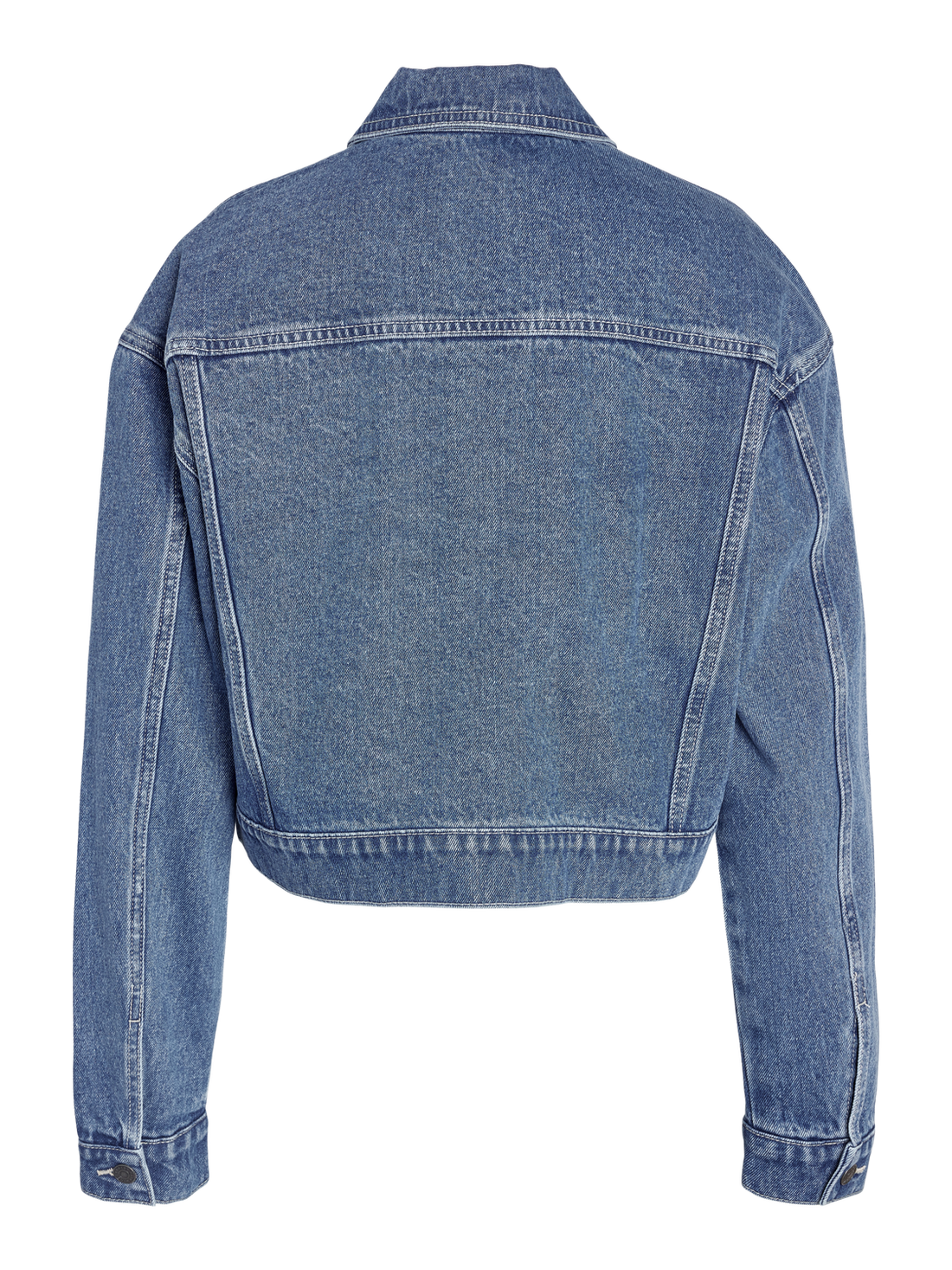NMRONJA L/S CROP DNM JACKET VI433MB NOOS Blå