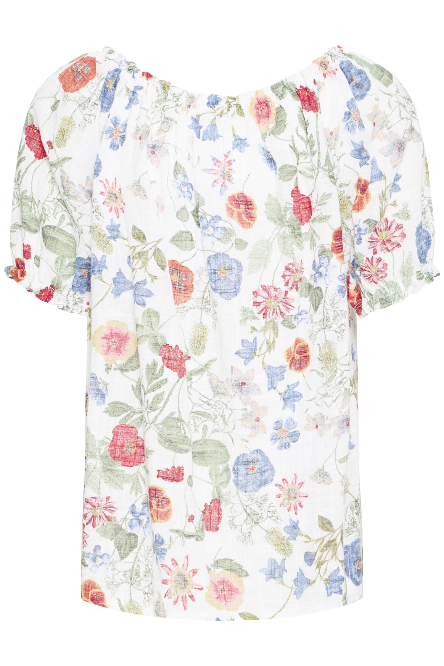 SBALEXA BF BLOUSE Hvit