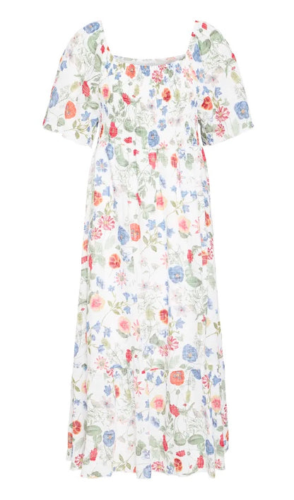 SBALEXA BF DRESS Hvit