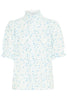PZWILLA Shirt Cloud Dancer Flower Printed