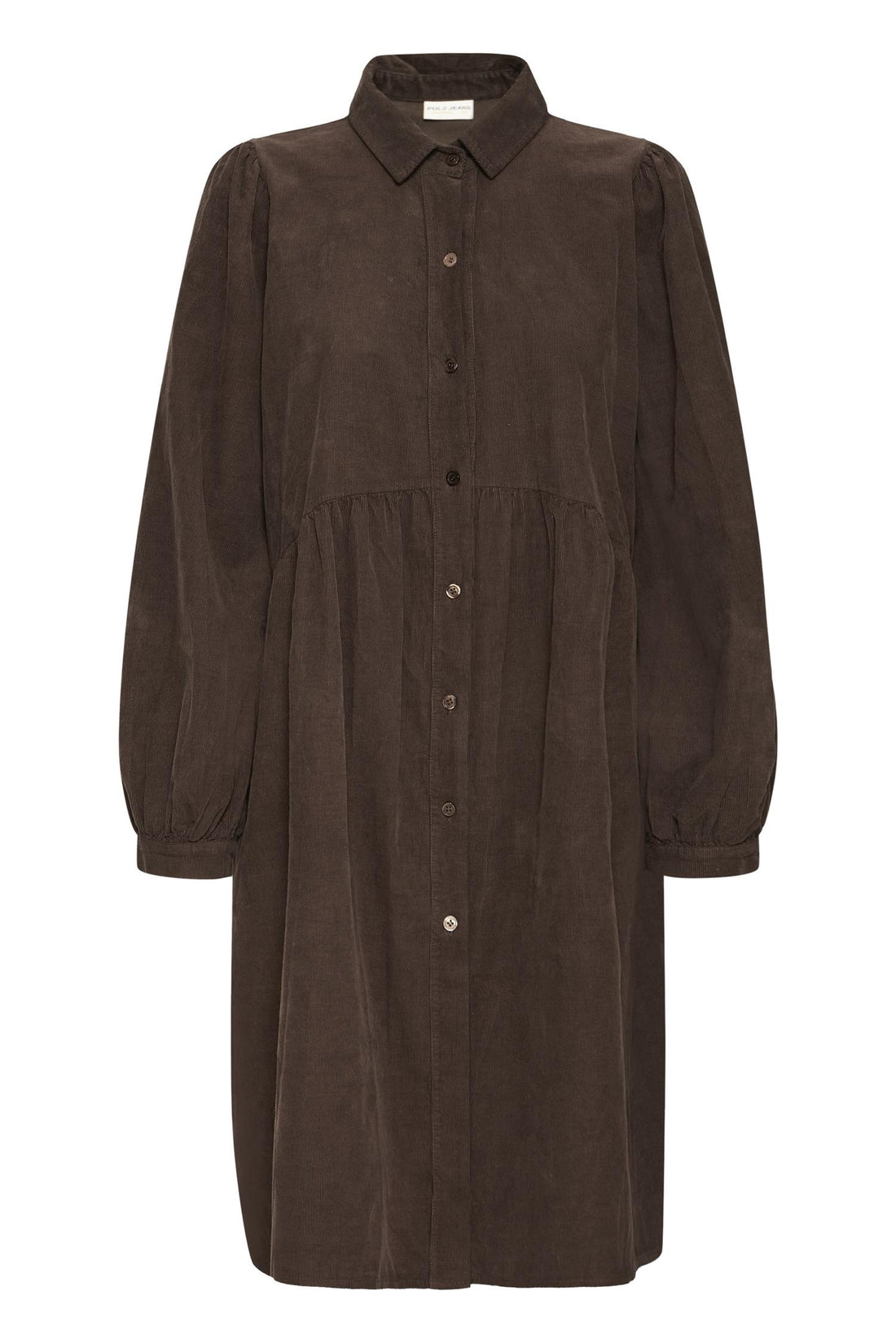 Sbladycord Dress Chocolate Brown