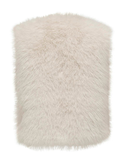 Jdyora Faux Fur Waistcoat Otw Sie Off-White