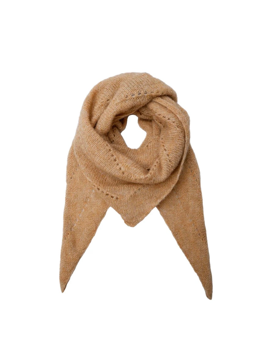 Bcdell knitted mini scarf Beige