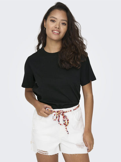 JDYPISA S/S T-SHIRT JRS Svart