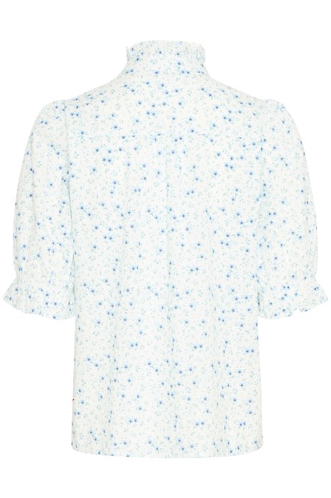 PZWILLA Shirt Cloud Dancer Flower Printed