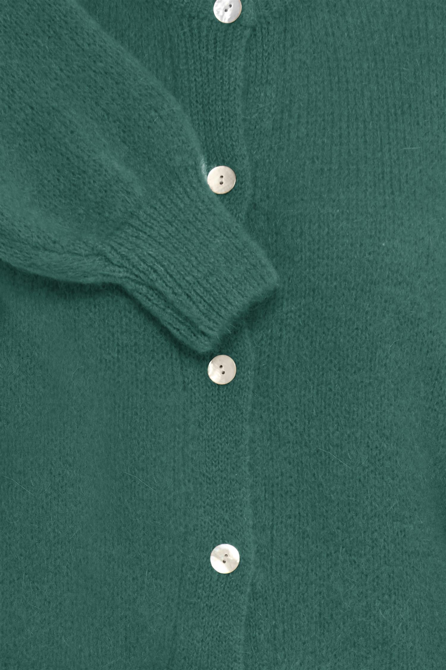 Sbgulvig Knit Cardigan Deep Teal